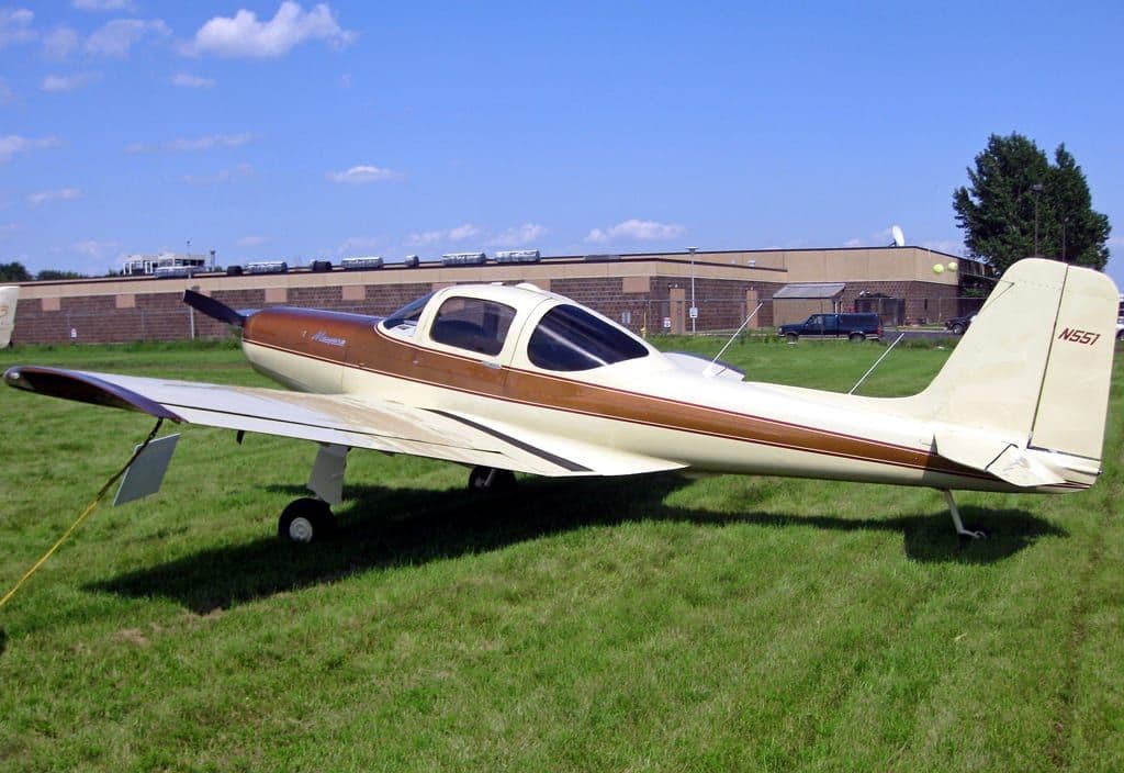 A 1954-built Meyers 145 at Oshkosh in 2010, one of the smaller programmes the C-145 powered