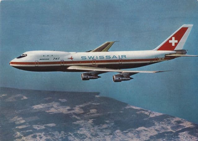 Un Boeing 747 en 1969, l'année du premier vol du type