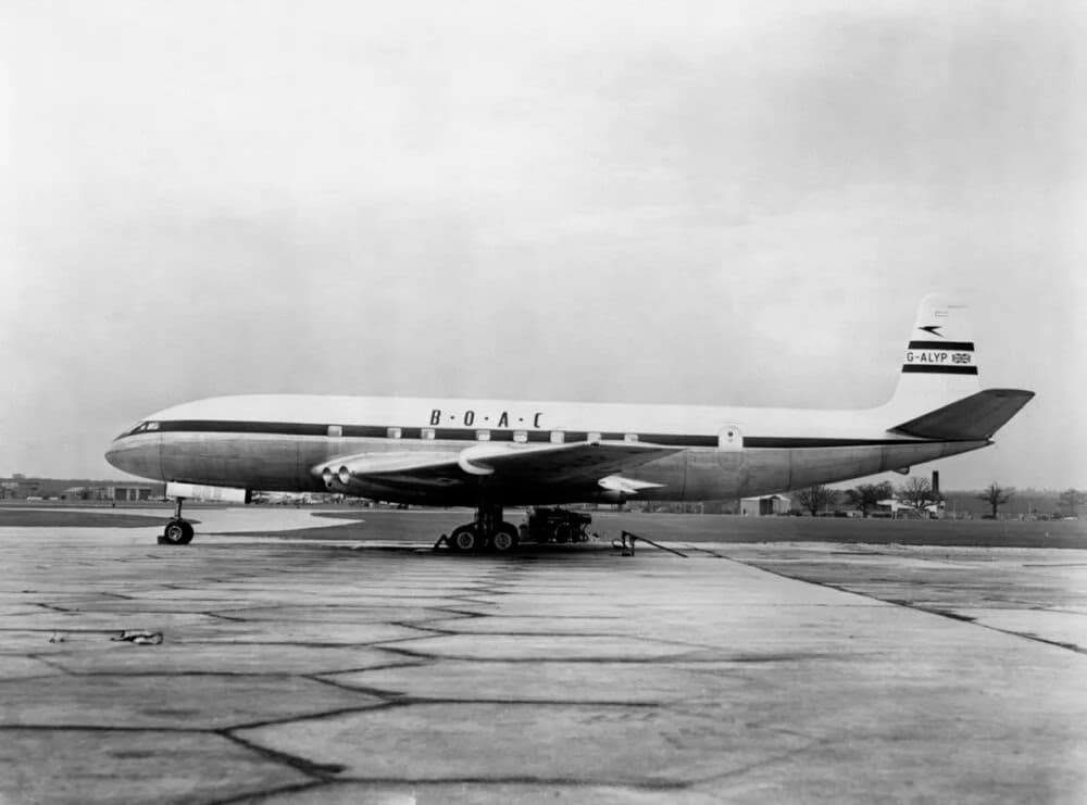 G-ALYP, le Comet 1 qui assura le premier vol commercial à réaction