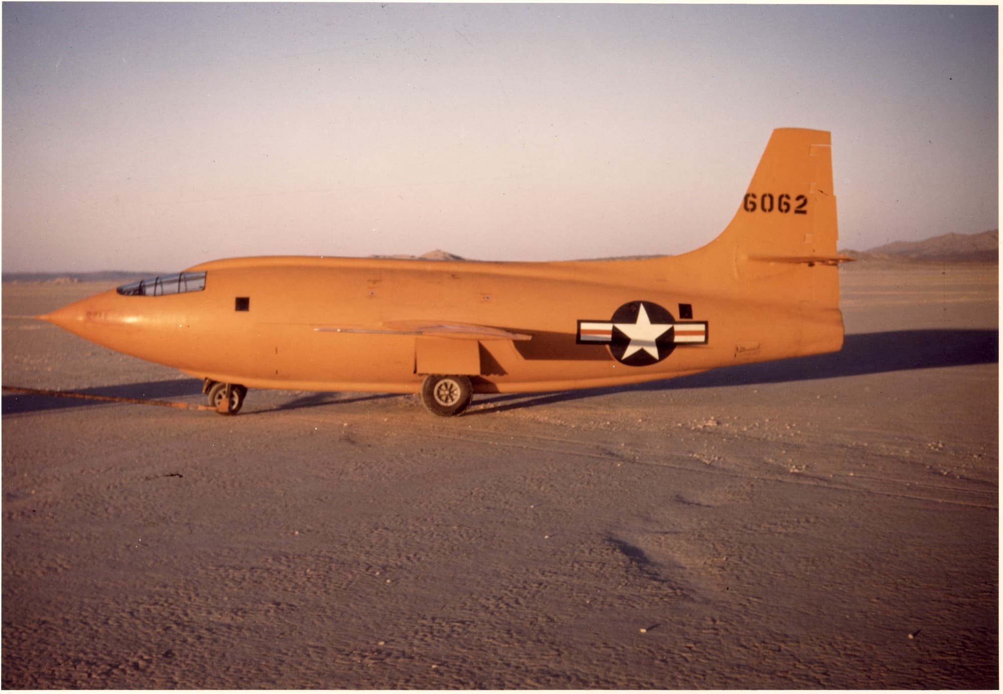 The Bell X-1 in 1946, before the supersonic flights