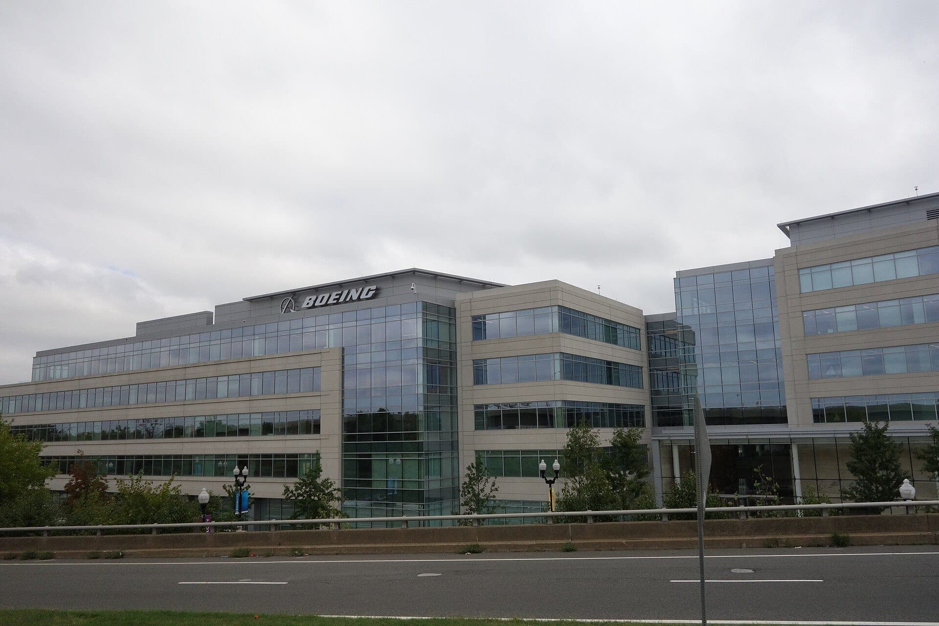 L'immeuble de bureaux du comté d'Arlington, en Virginie, qui abrite le siège social de Boeing