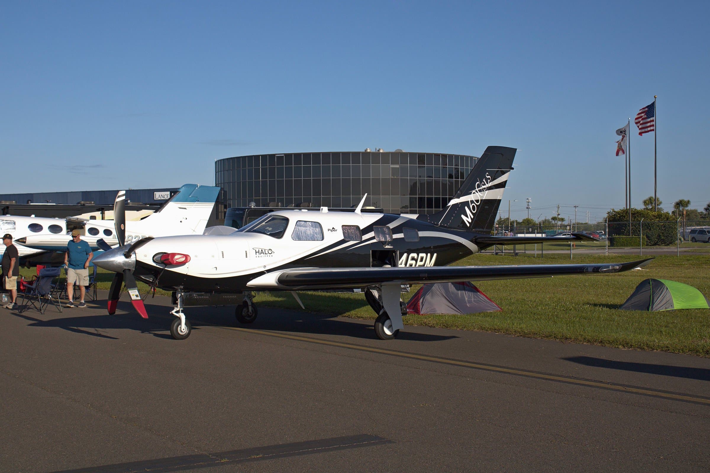 Un Piper M600, le monoturbopropulseur de l'entreprise, en 2024