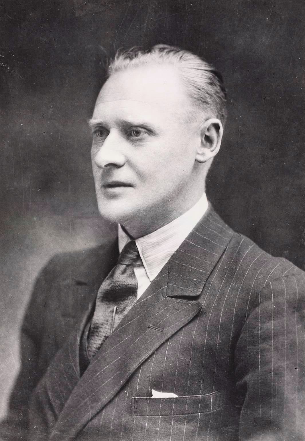 R. J. Mitchell, Supermarine's chief designer, in 1933